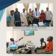 Strengthening Collaboration for Public Health and Humanitarian Aid: Key Earth Observation Solutions discussed during Gaston Berger University meeting, in Senegal, 13/1/2025 